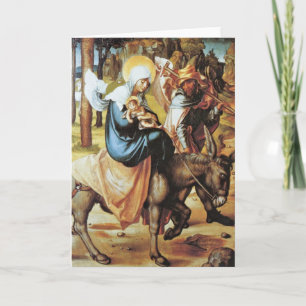 Albrecht Durer flyger till Egyptenen Kort