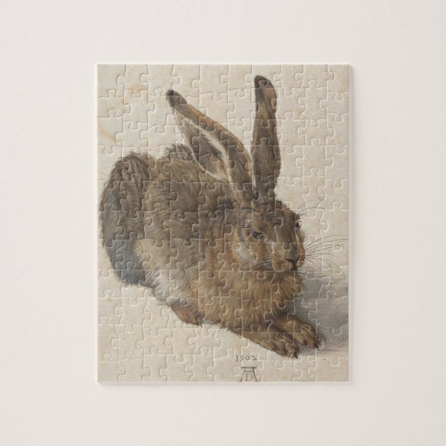 Albrecht Dürer - Hare Pussel (Vertikal)