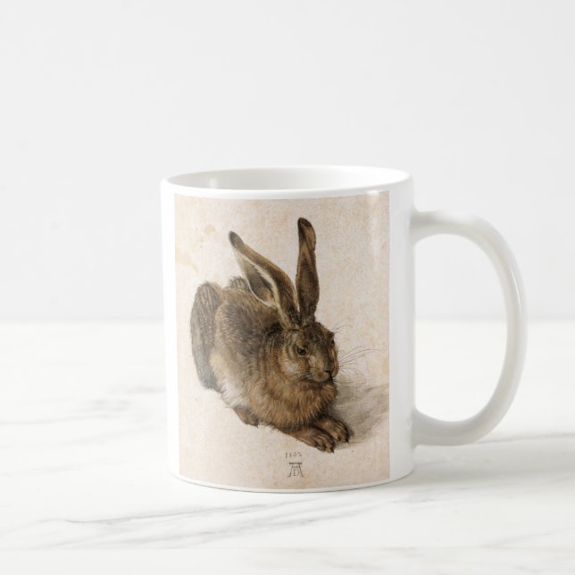 Albrecht Dürer - Junger Hase (den unga haren), Kaffemugg (Höger)