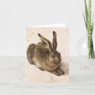 Albrecht Dürer - Junger Hase (Young Hare), 1502 Kort
