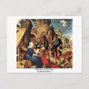 Albrecht Dürer lagning av magi Vykort
