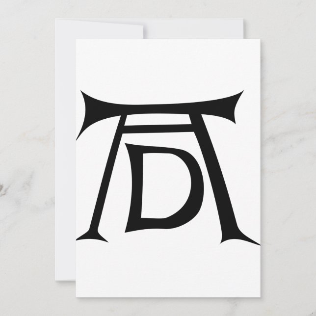 Albrecht Durer Namnteckning Monogram (Framsida)