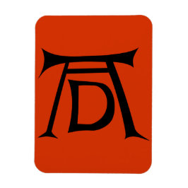 Albrecht Durer Namnteckning Monogram Magnet