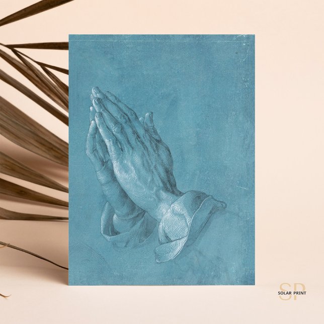 Albrecht Durer Praying Händer Painting Art Skriv u Vykort (Skapare uppladdad)