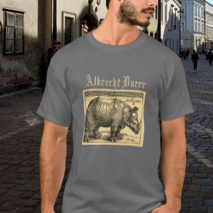 Albrecht Durer Rhinoceros woodcut Renaissance T Shirt