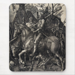 Albrecht Dürer riddare, död och djävulen Musmatta