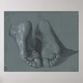Albrecht Durer:s undersökning av Two Feet Poster