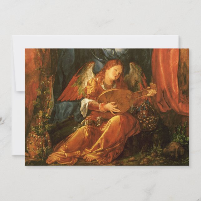 Albrecht Durer:s utbrott av Ro Garlands Angel (Framsida)