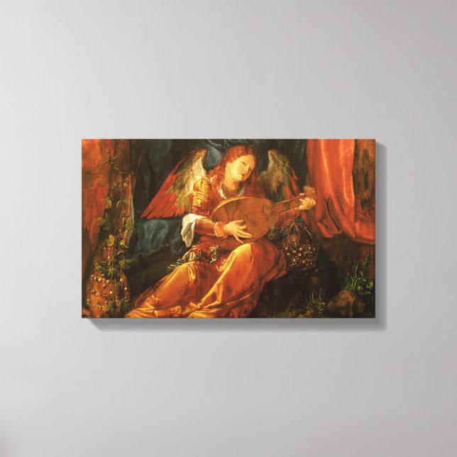 Albrecht Durer:s utbrott av Ro Garlands Angel Canvastryck (Framsida)