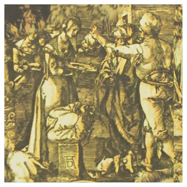 Albrecht Dürer Siena Tyg (Närbild)