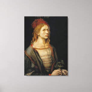 Albrecht Durer Självporträtt 1493 Canvastryck
