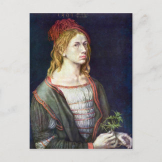 Albrecht Durer - Självporträtt 3 Vykort
