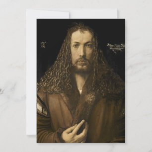 Albrecht Durer - Självporträtt Inbjudningar