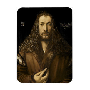 Albrecht Durer - Självporträtt Magnet