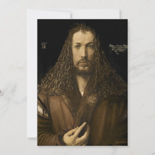 Albrecht Durer - Självporträtt Meddelande