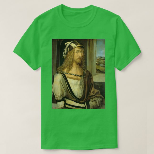 Albrecht Durer självporträtt T Shirt (Design framsida)