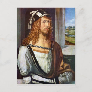 Albrecht Durer - Självporträtt Vykort