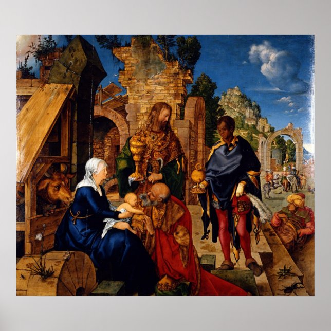 Albrecht Durer The Adoration of the Magi Poster (Framsidan)