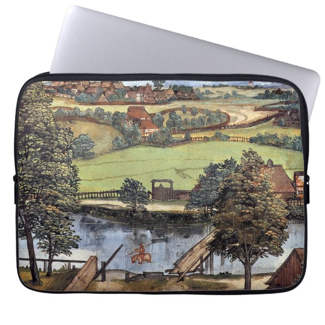 Albrecht Durer, The Trefileria on Peignitz, Laptop Fodral (Framsidan)