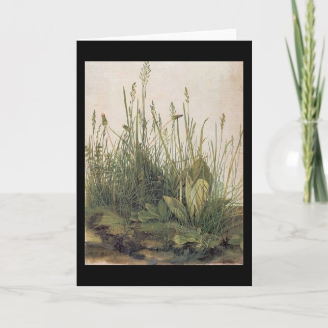 Albrecht Durer Underbara Biet i Turf Kort (Framsida)