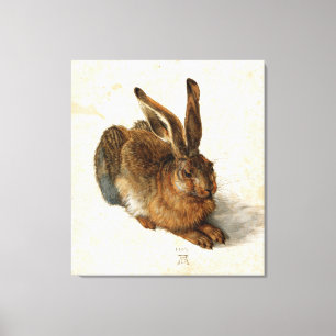 ALBRECHT DÜRER - Unga hare 1502 Canvastryck