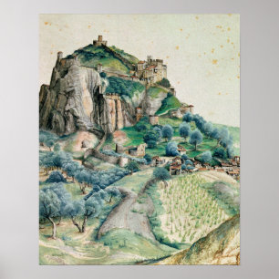 Albrecht Durer - View of the Arco Valley . Poster