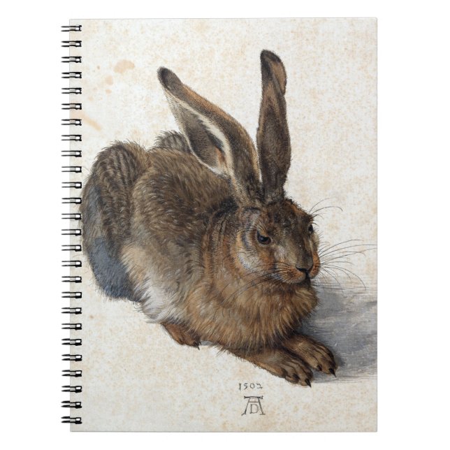 Albrecht Dürer, Young Hare, 1502 Anteckningsbok (Framsidan)