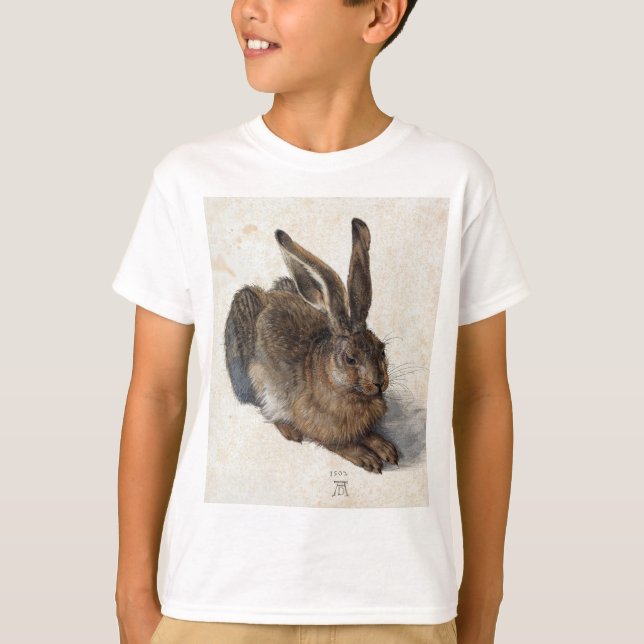 Albrecht Dürer, Young Hare, 1502 T Shirt (Framsida)
