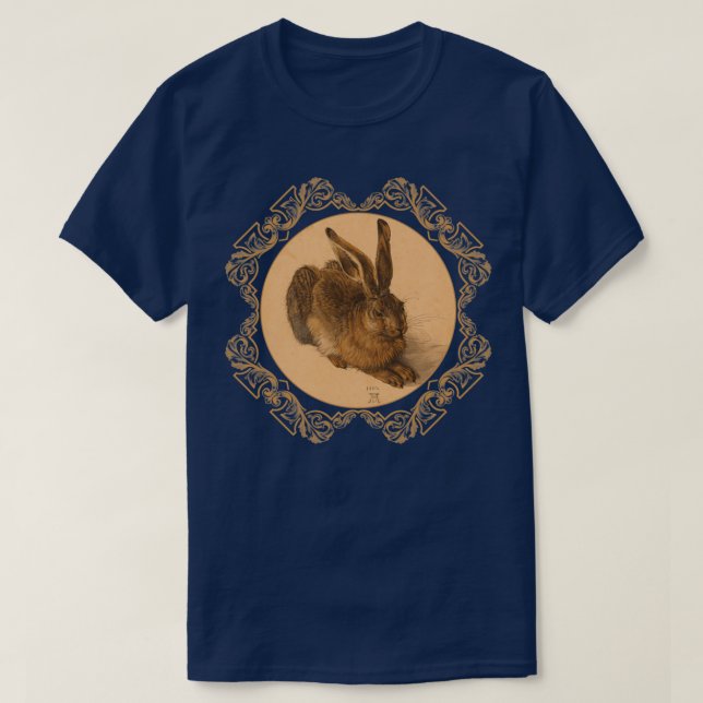 Albrecht Durer Young Hare Feldhase T Shirt (Design framsida)