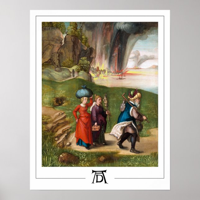 Albrecht Dürer Zedign Art Poster #68 (Framsidan)