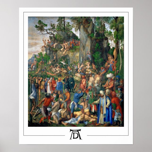 Albrecht Dürer Zedign Art Poster #97 (Framsidan)