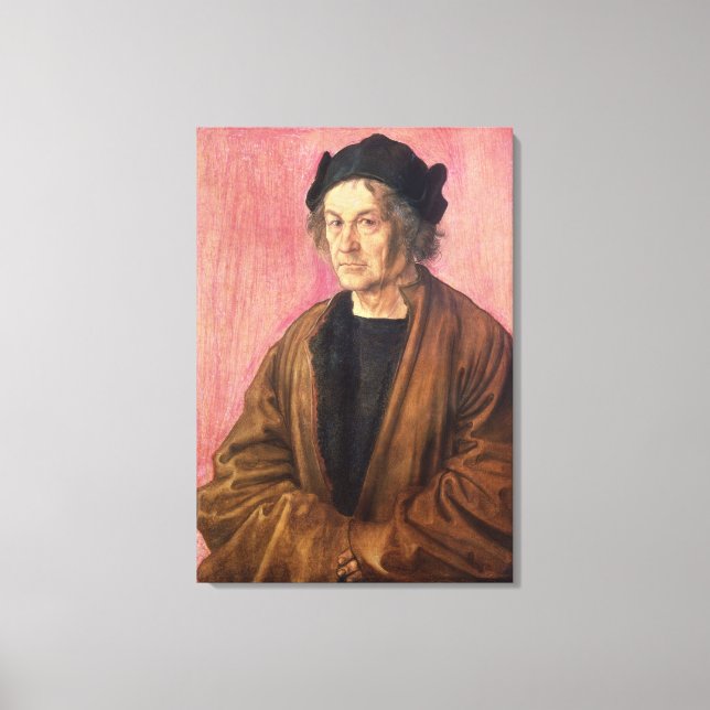 Albrecht Durer's Far, 1497 Canvastryck (Framsida)