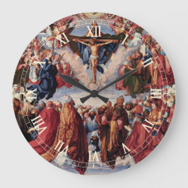 Albrecht Dürers Tillbedjan av Treenigheten, 1511 Stor Klocka
