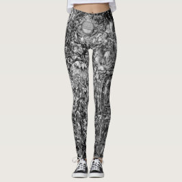Albrecht svartvita Dürer Leggings