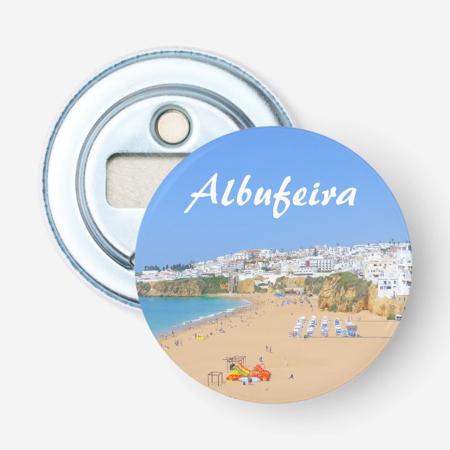 Albufeira i Portugal Algarve Souvenir Flasköppnare (Framsidan)