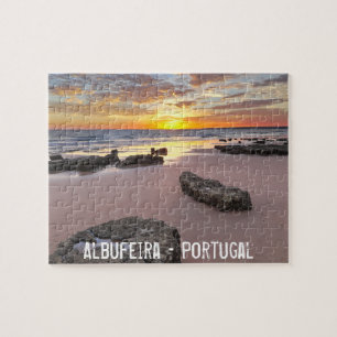 Albufeira - Portugal. Sommarsemester i Algarve Pussel