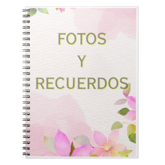 ALBUM DE FOTOS Y RECUERDOS ANTECKNINGSBOK