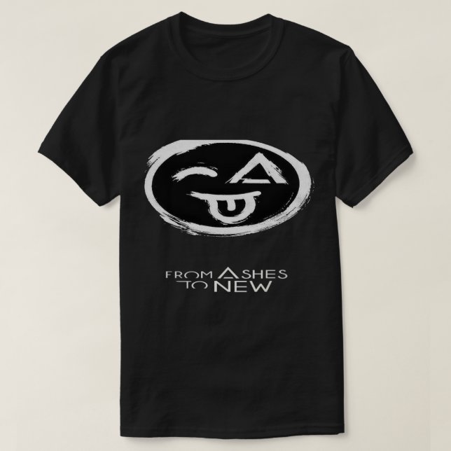album från aska till nytt t shirt (Design framsida)