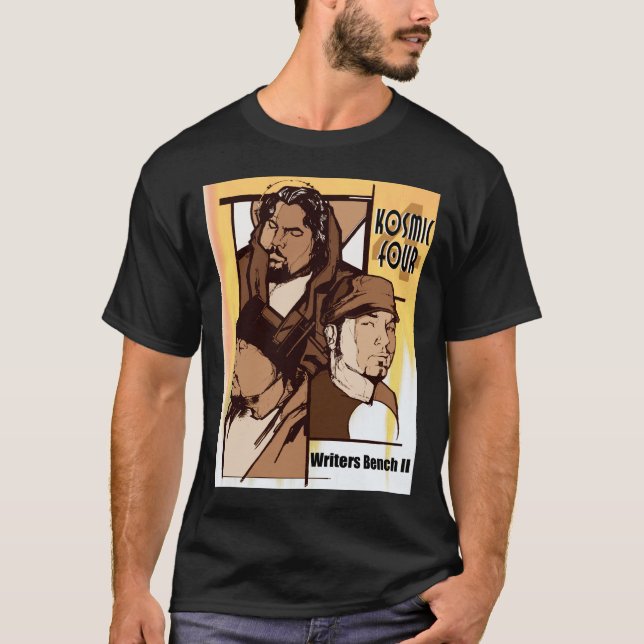 Album Kosmic4 täcker utslagsplatsen/illust. vid Tee (Framsida)