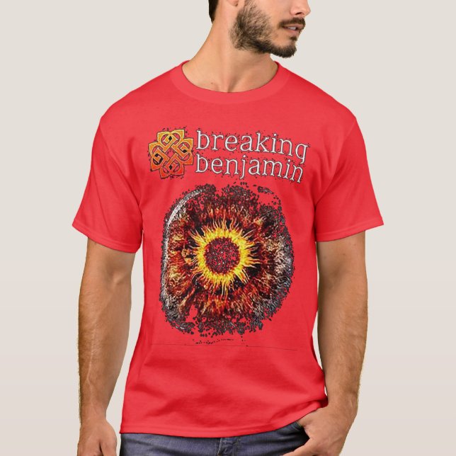 Album Ny Breaking Benjamin T Shirt (Framsida)