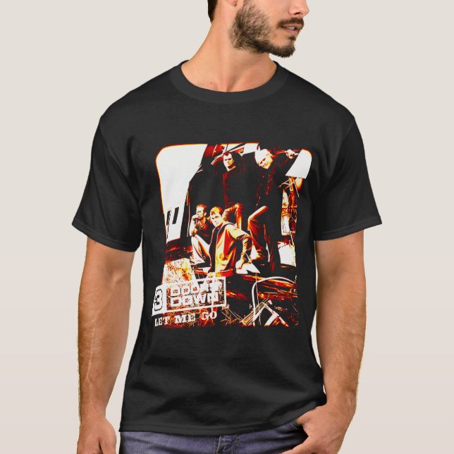 Album Post Grunge Siluett T Shirt (Framsida)
