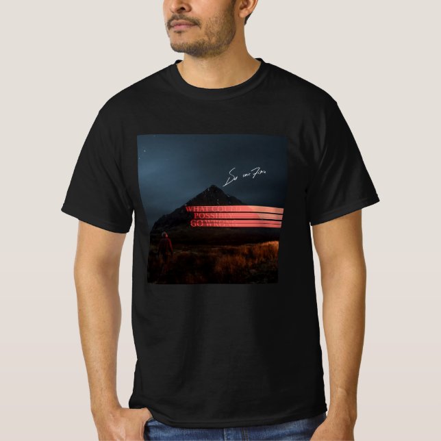 Album vad som kan gå snett t shirt (Framsida)