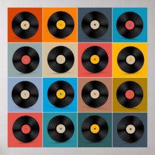 Album,Vinylpost,Musik Poster