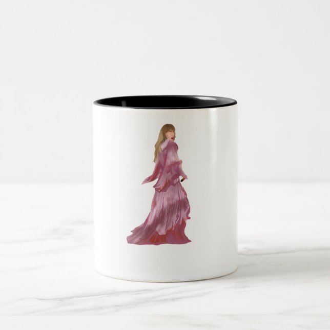 albumtaylorswifties Två-Tonad mugg (Center)