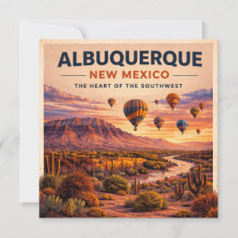 Albuquerque Ballong Noteringar från sydväst