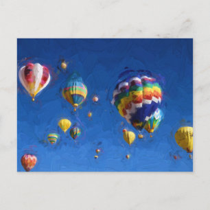 Albuquerque Balloon Festival Vykort