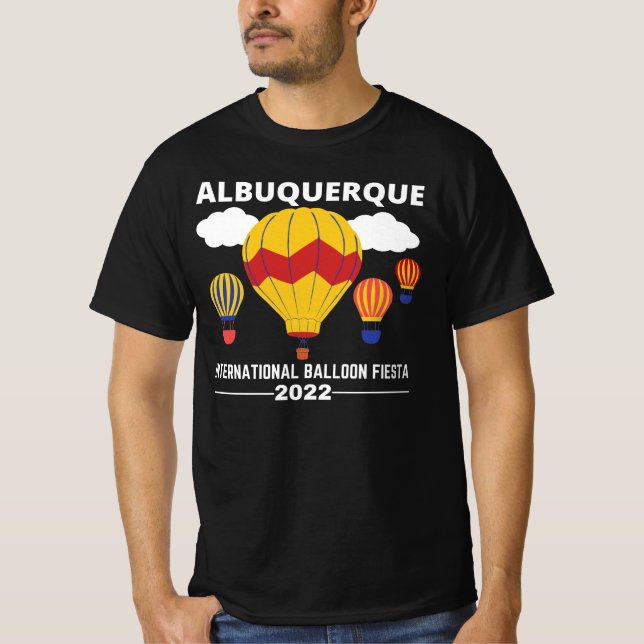 Albuquerque Balloon Fiesta 2022 T-Shirt (Framsida)