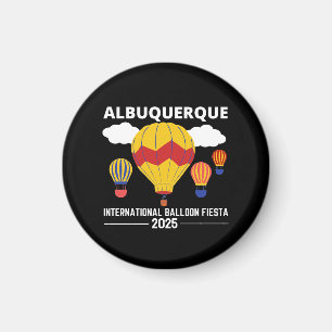 Albuquerque Balloon Fiesta 2025 T-Shirt Magnet