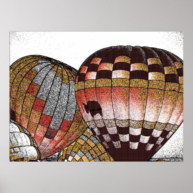 Albuquerque Balloon Fiesta Poster (Framsidan)