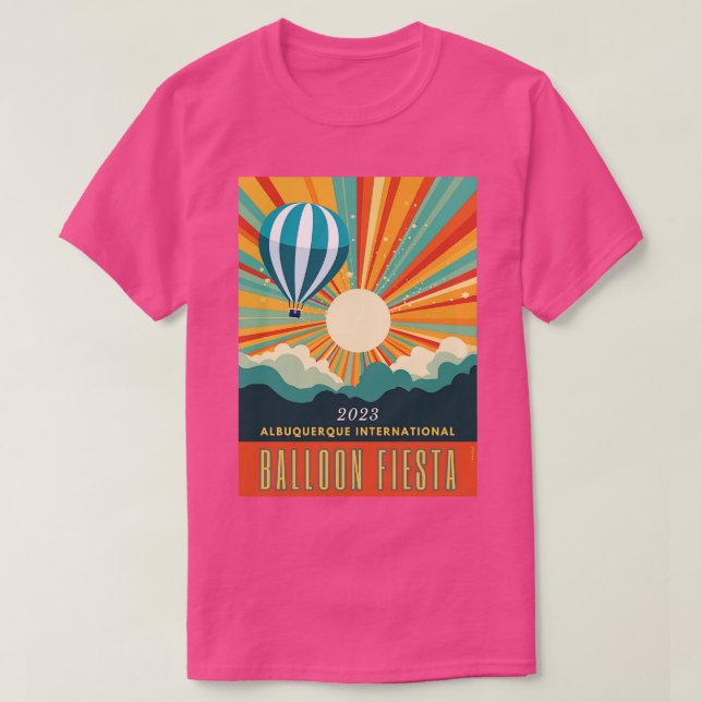 Albuquerque Balloon T Shirt (Design framsida)